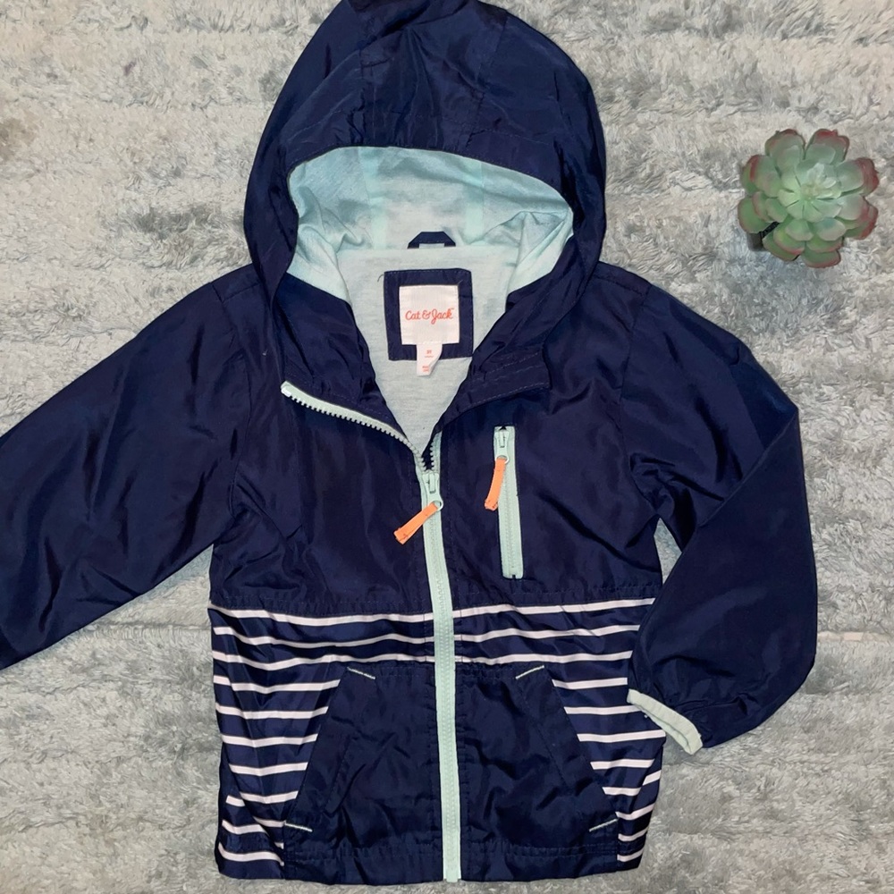 used cat & jack jacket acceptable size 3